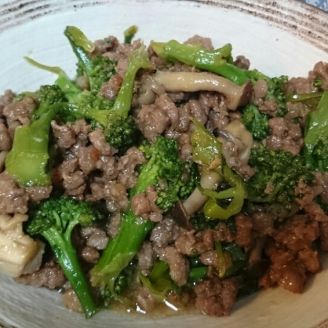 麻婆ブロッコリー の予定が…