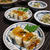 白和えの湯葉包み蒸しと焼きナスの酢味噌和え
