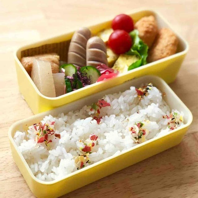 【 夫1人分のお弁当✳︎花ふりかけ 】