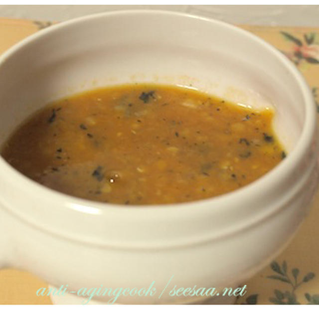 国際マメ年 レンズ豆のスープ