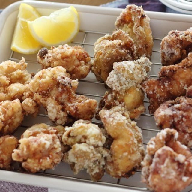 唐揚げ3種類食べ比べの会｜と庭だより