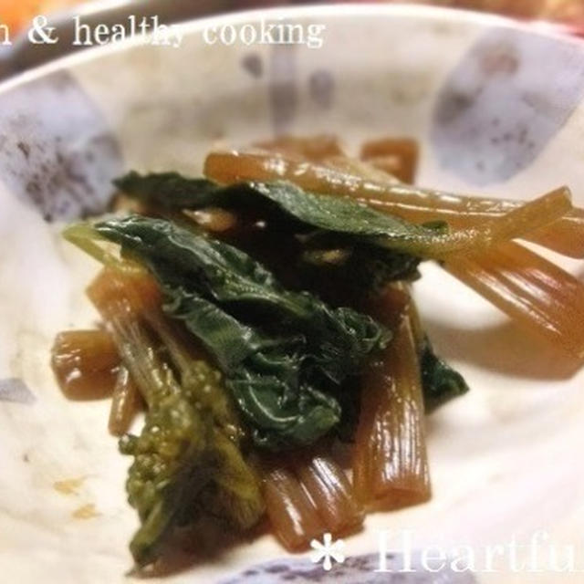 花わさびの醤油漬け