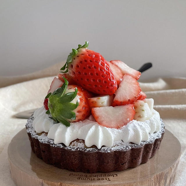 やっと出会えた甘くて美味しい絶品いちご🍓わが家で人気の【いちごタルト】