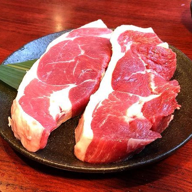 極厚切りのランプ肉を食べきれ！#美味しいお店教えます