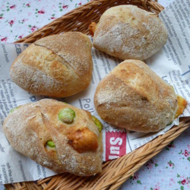 今日のイチオシブログ！掲載とそら豆とチーズのリュスティック♪