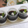 WECKで小豆入りコーヒーゼリー　　（WECK２回目）
