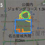 名古屋城ランニングコース【走り込み期9-8-4】リディアード式（eA式）マラソントレーニング記録