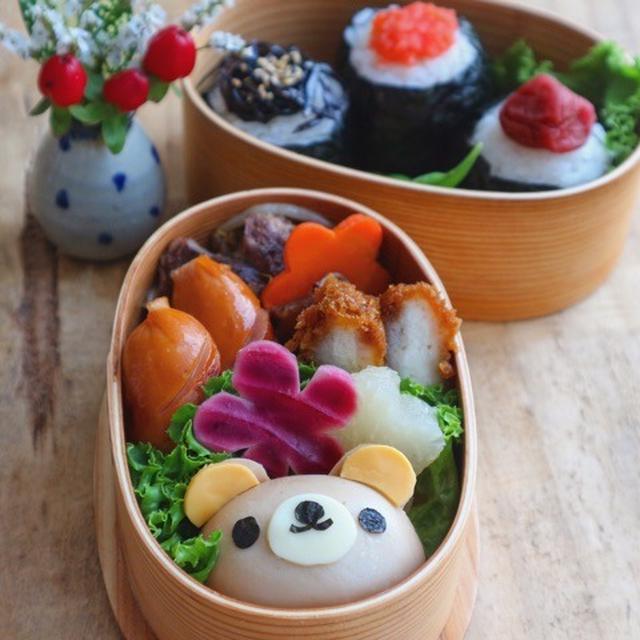 おでんの残りでリラックマ弁当