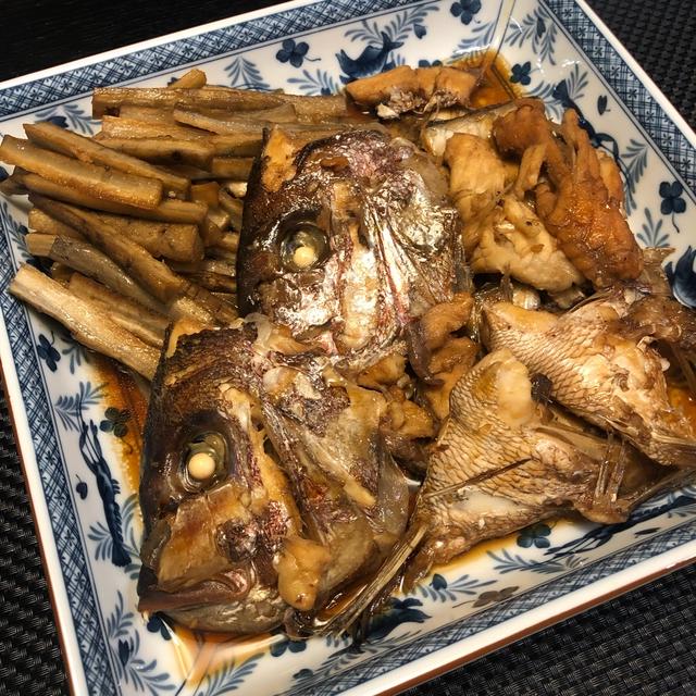 鯛のあら炊き