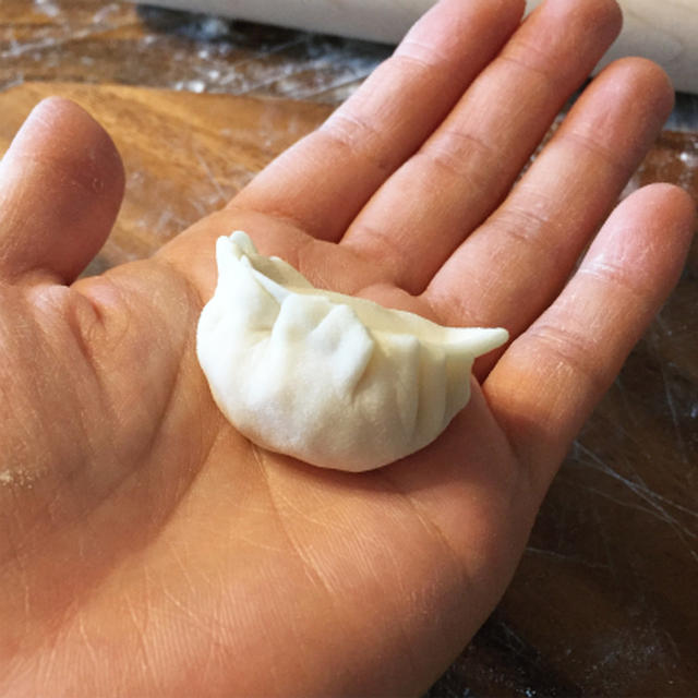 餃子の特訓
