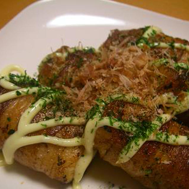 手間なし！お好み焼き風　肉巻きはんぺん