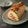 【ザッパでも絶品レシピ】たっぷり苺のロールケーキ