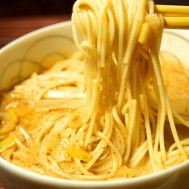 そうめんで簡単アジア麺、バリのカオソイ風素麺は昼から麦酒が呑みたい危険味