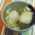 ゴーヤのしょっつる風味スープ