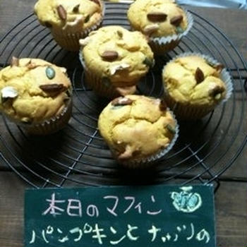 カボチャマフィン