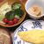 プレーンオムレツ＆温野菜