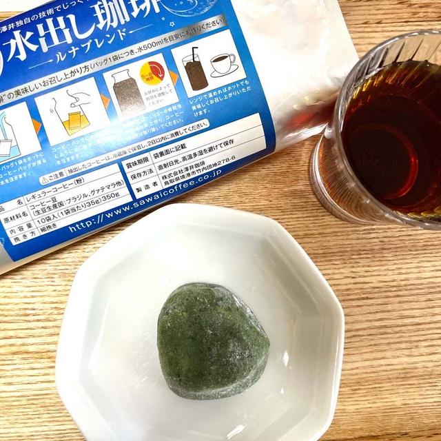 出町ふたば　2023年6月3日の朝　初夏のお菓子　豆餅と田舎大福を買って帰りました