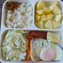 テンション上がらない自分弁当…