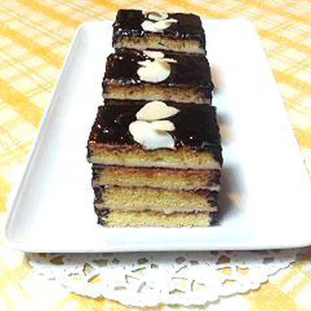 バレンタインの試作ケーキ