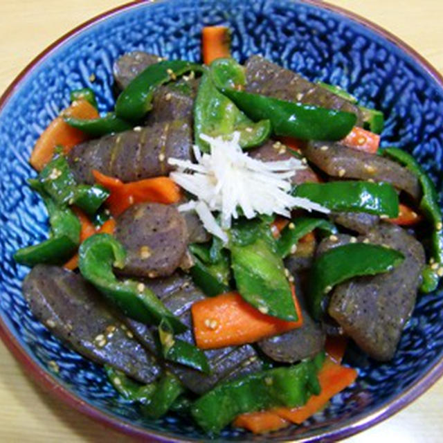 こんにゃくのしぎ煮風