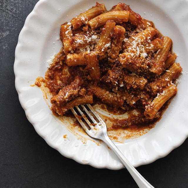 Rigatoni Bolognese