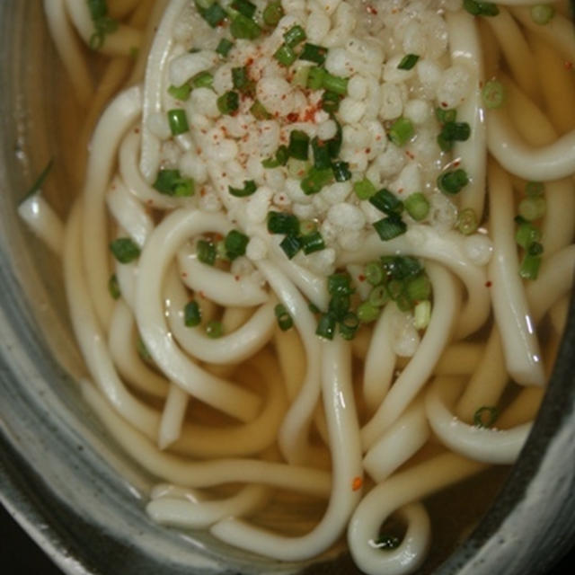 2月2日　　たぬきうどん