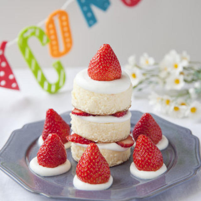 【｢カルピス｣レシピ】お誕生日おめでとう！お手軽キャンドルケーキ
