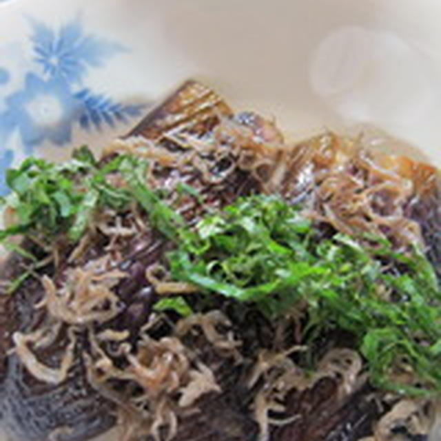 「焼き茄子～ちりめんじゃこ入り～」