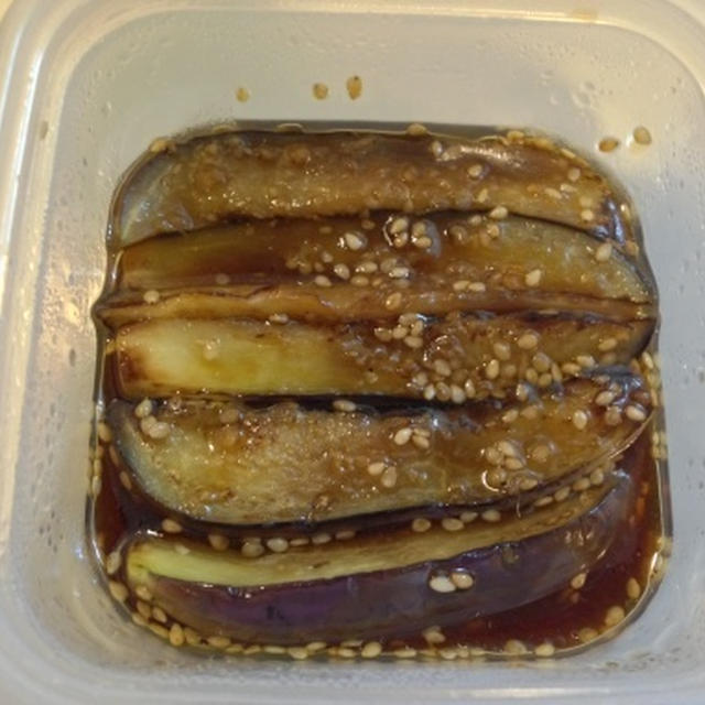 茄子の生姜漬け