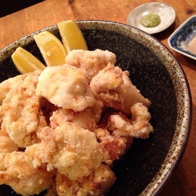 白い唐揚げ〜白唐揚げ！