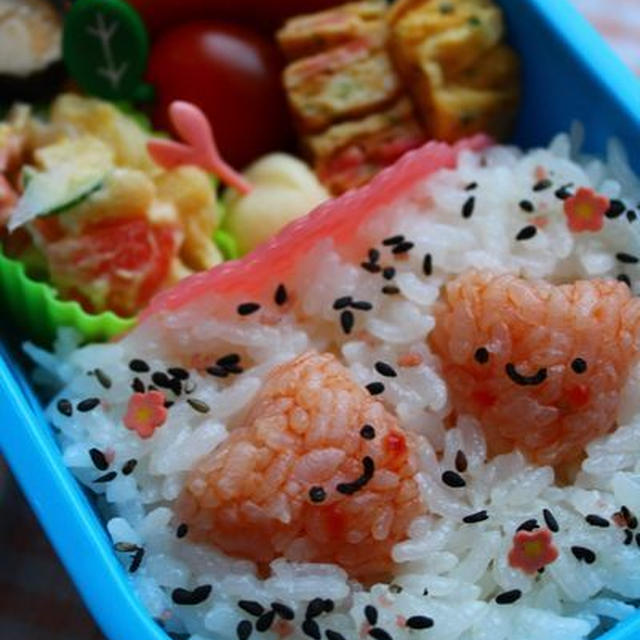 埋め込みハートちゃん’sのお弁当