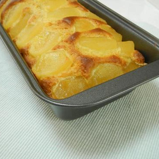 ノンオイル・りんごパウンドケーキ