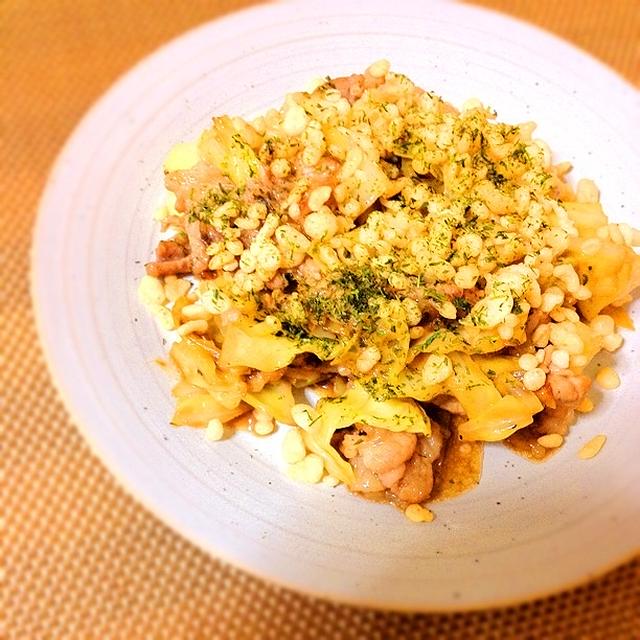 お好み焼き風野菜炒め