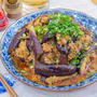 レンジで一発❣️焼肉のたれでラク旨 麻婆茄子
