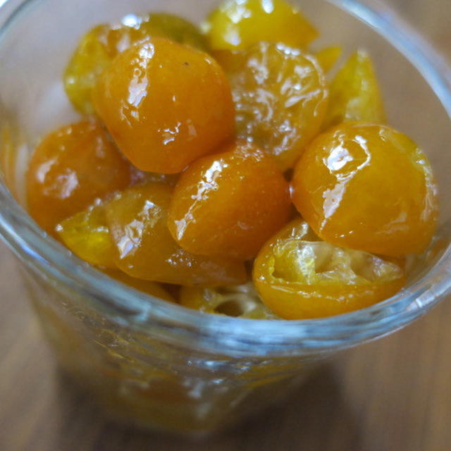 キンカンの甘露煮♪