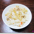 旬の味たけのこの混ぜご飯
