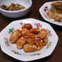 ドレッシングでから揚げして、マリネして。　春の味覚もプラスして。　#ピエトロ