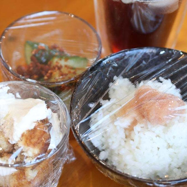 お義父さんへの置き朝ごはんは常にこのスタイル（笑）