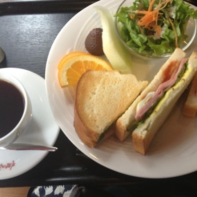 【沼津】葉山珈琲 ドリンクにプラス150円で豪華なモーニング(^o^)