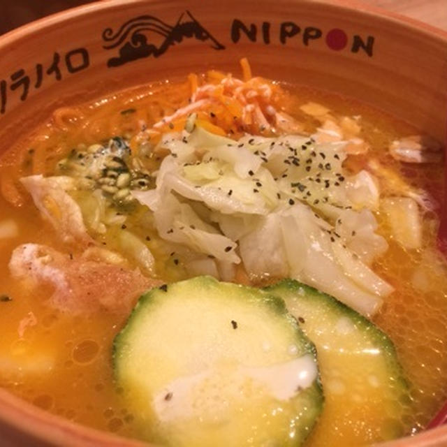 【東京駅】ソラノイロ　ニッポン　東京駅ラーメンストリート　ベジソバ　中華そば　ほっとする味