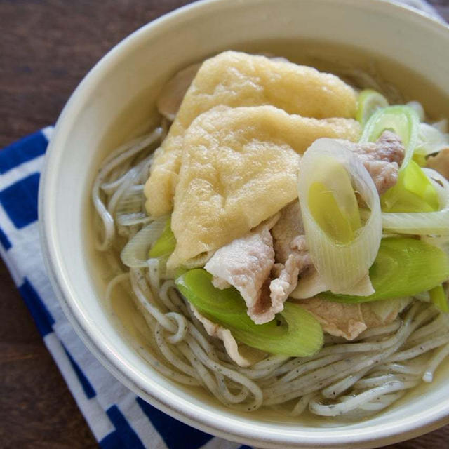 豚ネギきつねにゅうめん＊パッとつくれるあったかご飯