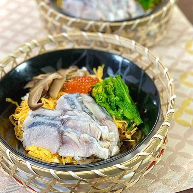 鰆のきずしでばら寿司