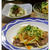 ポークソテー　たっぷり野菜のカレーあん