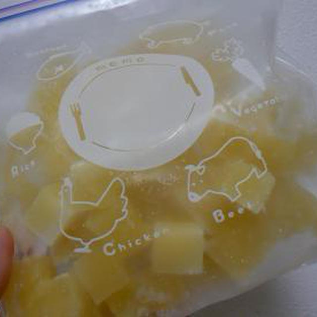 冷凍カット絹豆腐の食感