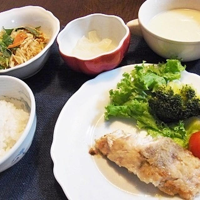鬼の居ぬ間に…＆　シイラのムニエル