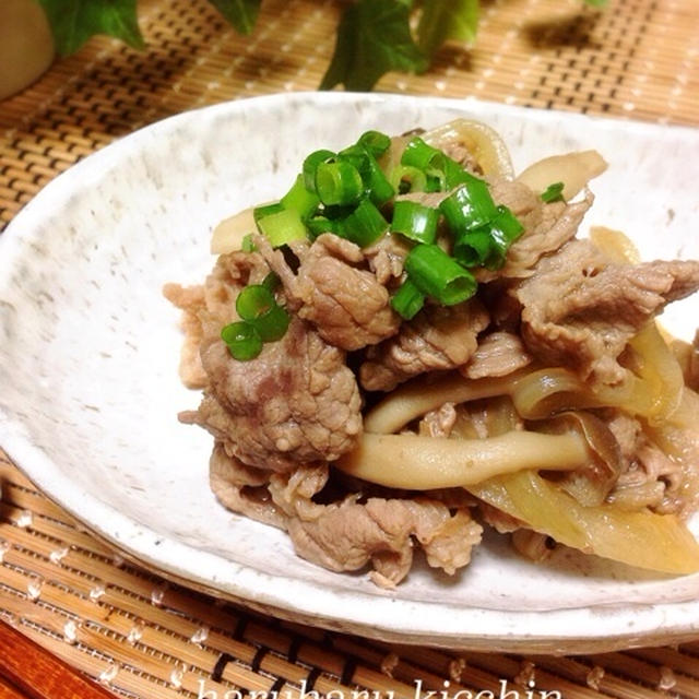 牛肉としめじの甘辛煮♡〜お弁当の一品に…