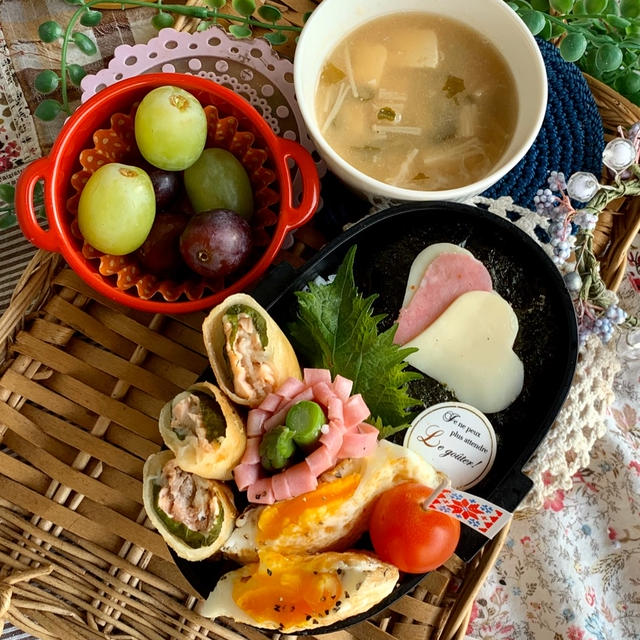 ＊愛情たっぷり海苔弁当＊