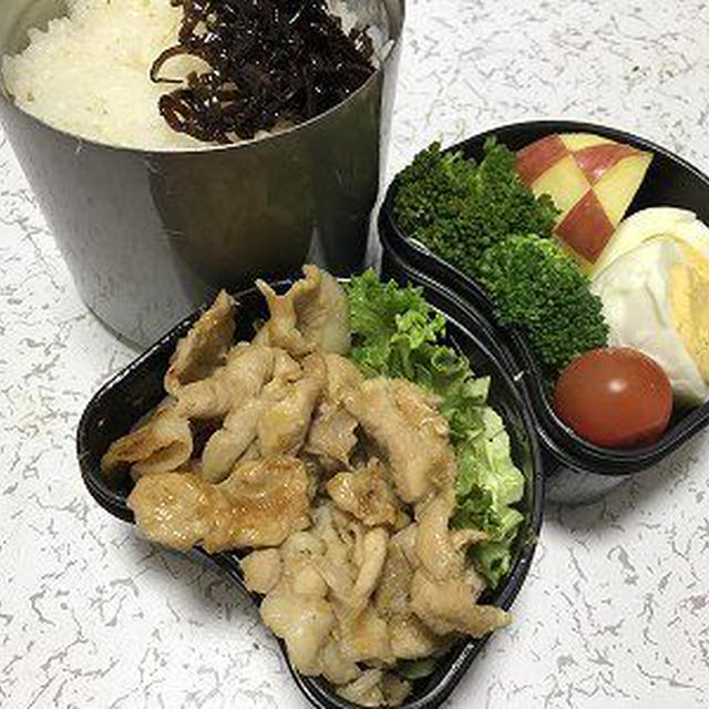 寝過ごした生姜焼き弁当。ＮＨＫのサラメシの話