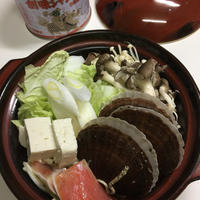 My夜ごはんは、石狩鍋風☆1人鍋です！