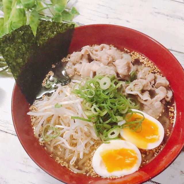 コンビニ食材だけでできる！絶品塩ラーメン　博士ちゃん　アレンジしました　鍋のスープにも！